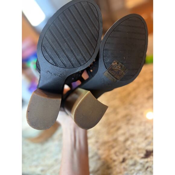 Qupid Women's Block Heel Sandal Heels Size 7 - Picture 6 of 6